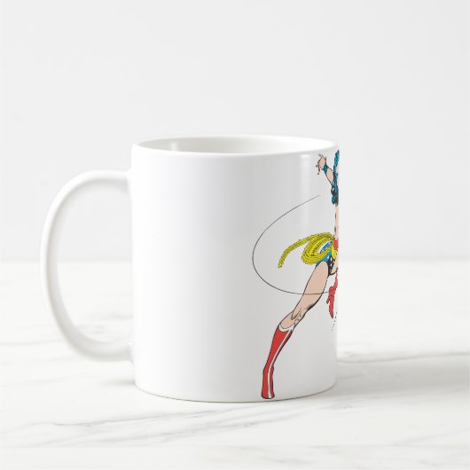 Wonder WomanThrows Crown Koffiemok (Links)