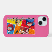 Wonderbaarlijk Elk Meisje Is Een Superheld iPhone 15 Case (Achterkant horizontaal)