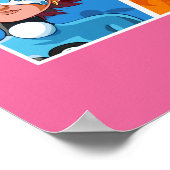 Wonderbaarlijk Elk Meisje Is Een Superheld Poster (Hoek)