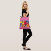 Wonderbaarlijk Elk Meisje Is Een Superheld Tote Bag (Op model)