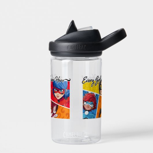 Wonderbaarlijk Elk Meisje Is Een Superheld Waterfles (Links)