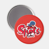 Wonderbaarlijk lieveheersbeestje | Vlekken aan Magneet (Voorkant / Achterkant)