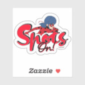 Wonderbaarlijk lieveheersbeestje | Vlekken aan Sticker (Vel)