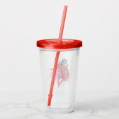 Wonderbaarlijk lieveheersbeestje | Vlekken op afbe Acryl Drinkbeker (Achterkant)