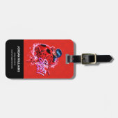 Wonderbaarlijk lieveheersbeestje | Vlekken op afbe Bagagelabel (Voorkant horizontaal)