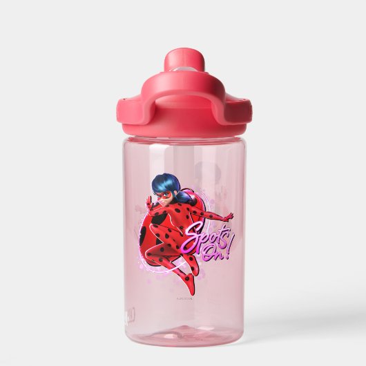 Wonderbaarlijk lieveheersbeestje | Vlekken op afbe Waterfles (Achterkant)