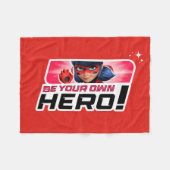 Wonderbaarlijk lieveheersbeestje | Wees je eigen h Fleece Deken (Voorkant (Horizontaal))