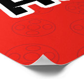 Wonderbaarlijk lieveheersbeestje | Wees je eigen h Poster (Hoek)