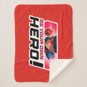 Wonderbaarlijk lieveheersbeestje | Wees je eigen h Sherpa Deken (Voorkant)