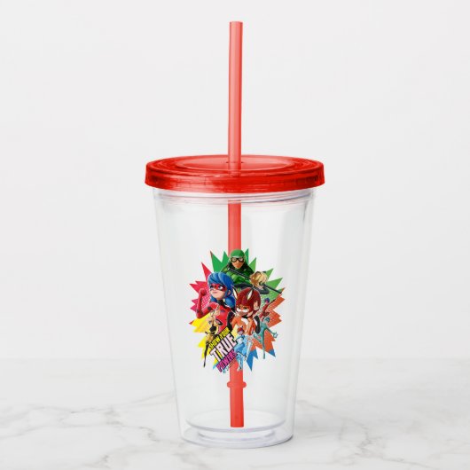 Wonderbaarlijk Show van je ware krachten Acryl Drinkbeker (Voorkant)