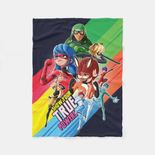 Wonderbaarlijk Show van je ware krachten Fleece Deken (Voorkant)