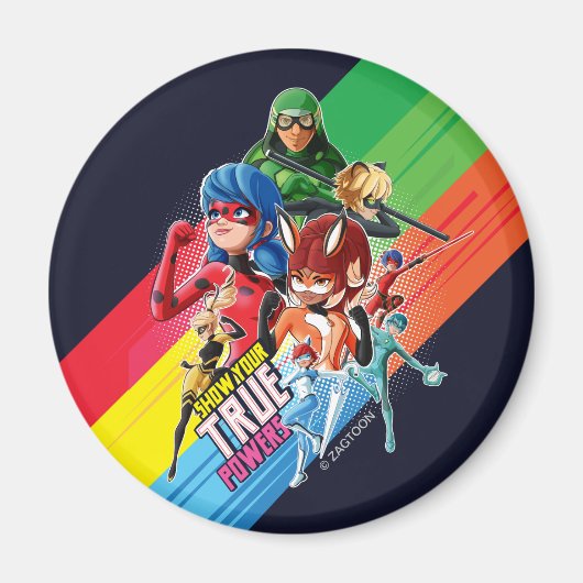 Wonderbaarlijk Show van je ware krachten Magneet (Voorkant)