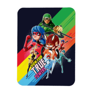 Wonderbaarlijk Show van je ware krachten Magneet