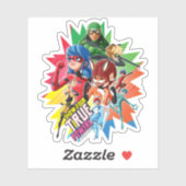 Wonderbaarlijk Show van je ware krachten Sticker (Vel)