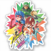 Wonderbaarlijk Show van je ware krachten Sticker (Voorkant)