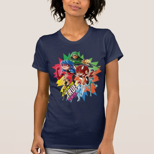 Wonderbaarlijk Show van je ware krachten T-shirt (Voorkant)