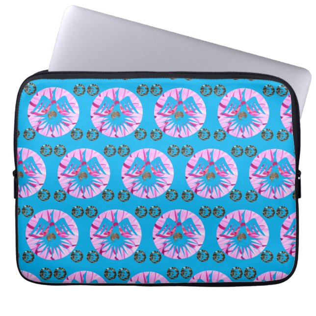 wonderbaarlijke adelaar laptop sleeve (Voorkant)