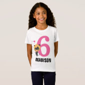 Wonderbaarlijke Cat Noir Chibi verjaardag T-shirt (Voorkant volledig)