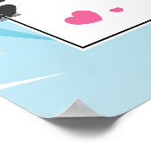 Wonderbaarlijke Cat Noir Chibi Verjaardag Welkom Poster (Hoek)