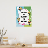 Wonderbaarlijke Cat Noir Chibi Verjaardag Welkom Poster (Keuken)