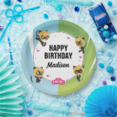 Wonderbaarlijke Cat Noir verjaardag Papieren Bordje (Feest)