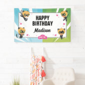 Wonderbaarlijke Cat Noir verjaardag Spandoek (Insitu)