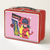 Wonderbaarlijke Comic Ladybug Parijse manier (Voorkant)