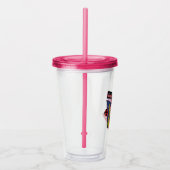 Wonderbaarlijke Comic Ladybug Parijse manier Acryl Drinkbeker (Rechts)