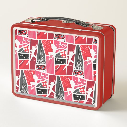 Wonderbaarlijke Comic LadyBug Paris Patroon (Achterkant)