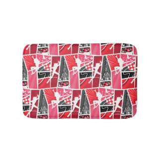 Wonderbaarlijke Comic LadyBug Paris Patroon Badmat