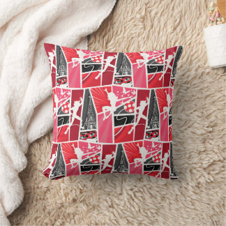 Wonderbaarlijke Comic LadyBug Paris Patroon Kussen