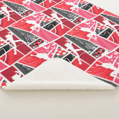 Wonderbaarlijke Comic LadyBug Paris Patroon Sherpa Deken (3/4)