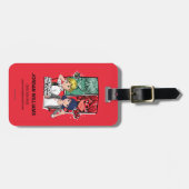 Wonderbaarlijke Comic Marinette & Adrien True Colo Bagagelabel (Voorkant horizontaal)