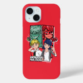 Wonderbaarlijke Comic Marinette & Adrien True Colo Case-Mate iPhone Case (Achterkant)
