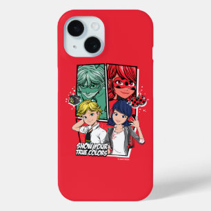 Wonderbaarlijke Comic Marinette & Adrien True Colo iPhone 15 Case