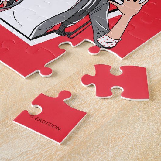 Wonderbaarlijke Comic Marinette & Adrien True Colo Legpuzzel (Zijkant)