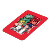 Wonderbaarlijke Comic Marinette & Adrien True Colo Magneet (Linkerzijde)