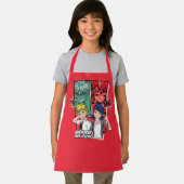 Wonderbaarlijke Comic Marinette & Adrien True Colo Schort (Insitu)