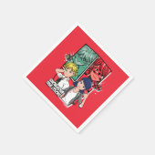 Wonderbaarlijke Comic Marinette & Adrien True Colo Servet (Hoek)