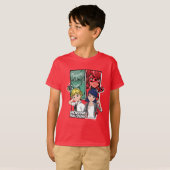 Wonderbaarlijke Comic Marinette & Adrien True Colo T-shirt (Voorkant volledig)