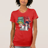 Wonderbaarlijke Comic Marinette & Adrien True Colo T-shirt (Voorkant)