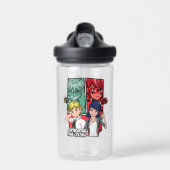 Wonderbaarlijke Comic Marinette & Adrien True Colo Waterfles (Voorkant)