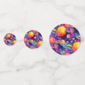 wonderbaarlijke constellatie confetti (Achterkanten)