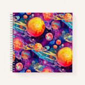 wonderbaarlijke constellatie notitieboek (Voorkant)