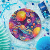 wonderbaarlijke constellatie papieren bordje (Feest)