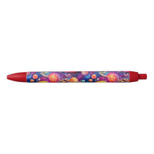 wonderbaarlijke constellatie zwarte inkt pen