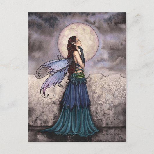 Wonderbaarlijke Fairy Art Briefkaart (Voorkant)