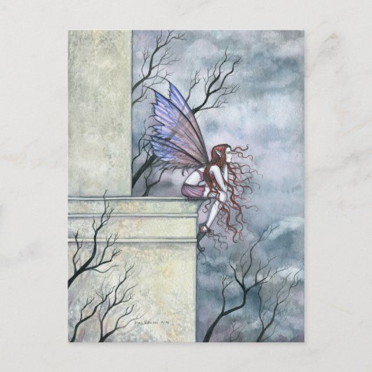 Wonderbaarlijke Heart Fairy Briefkaart (Voorkant)