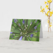 Wonderbaarlijke Kaart Agapanthus (Gele Bloem)