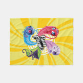 Wonderbaarlijke Kwamis Power Friends Fleece Deken (Voorkant (Horizontaal))